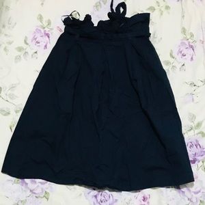 Navy skirt